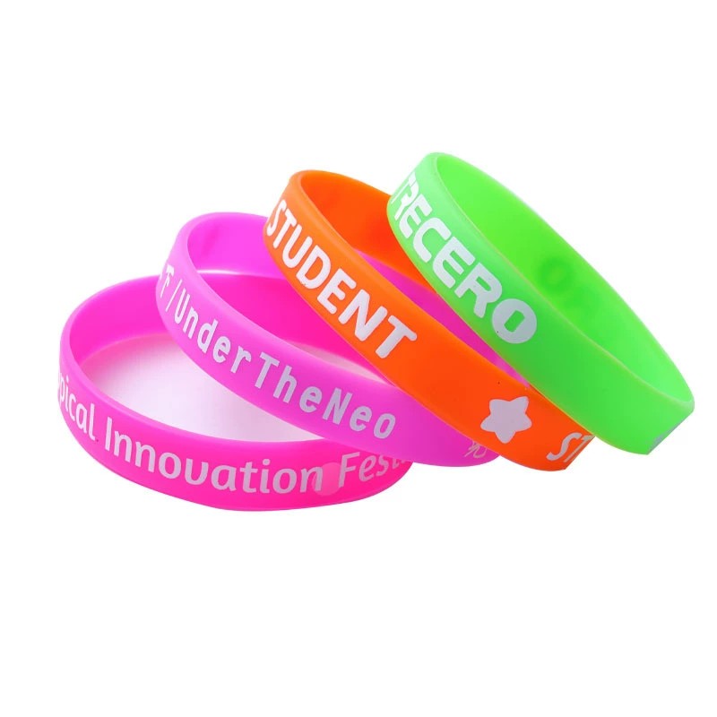 Engraved Rubber Basketball Wristband for Games and Events - Model: 733490203219 - 图片 3