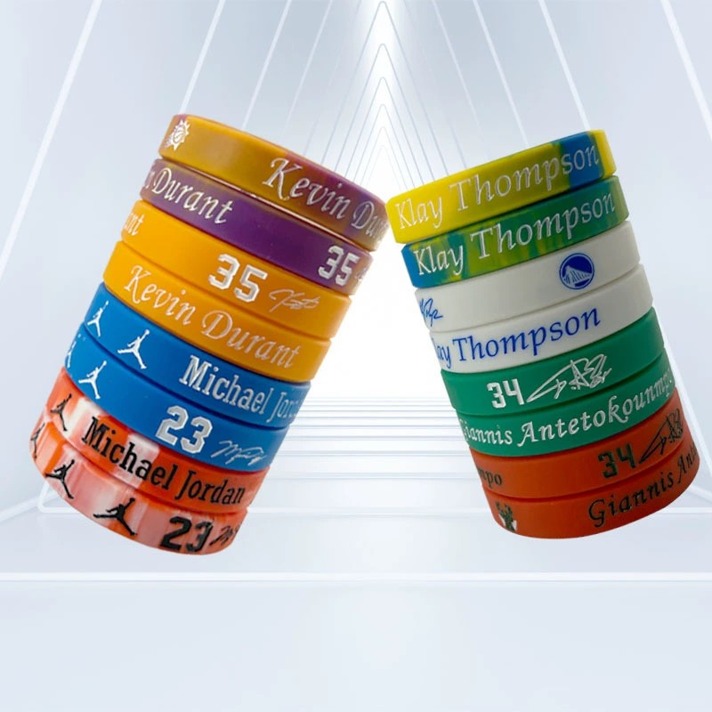 Custom Silicone Wristbands for Events with Concave Engraving and Printing - Model: 742767224477 - 图片 3