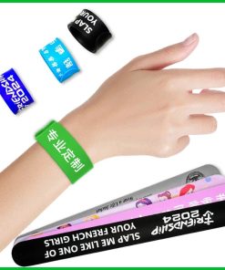 Alternative view of Colorful Cartoon Soft Slap Band Wrist Strap for Kids Party Favors - Model: 799212512177