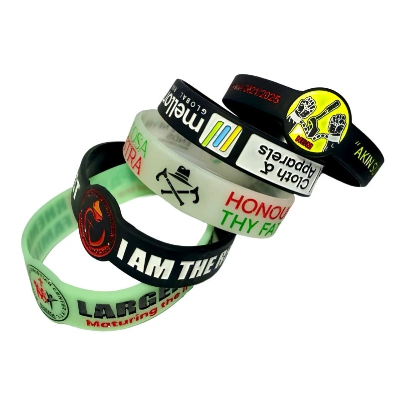 Silicone Bracelet for Events with Custom Logo Engraving - Model: 860528439451 - 图片 5