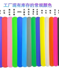 Alternative view of Colorful Pop Band Wristband for Teens Sports - Model: 848208554563