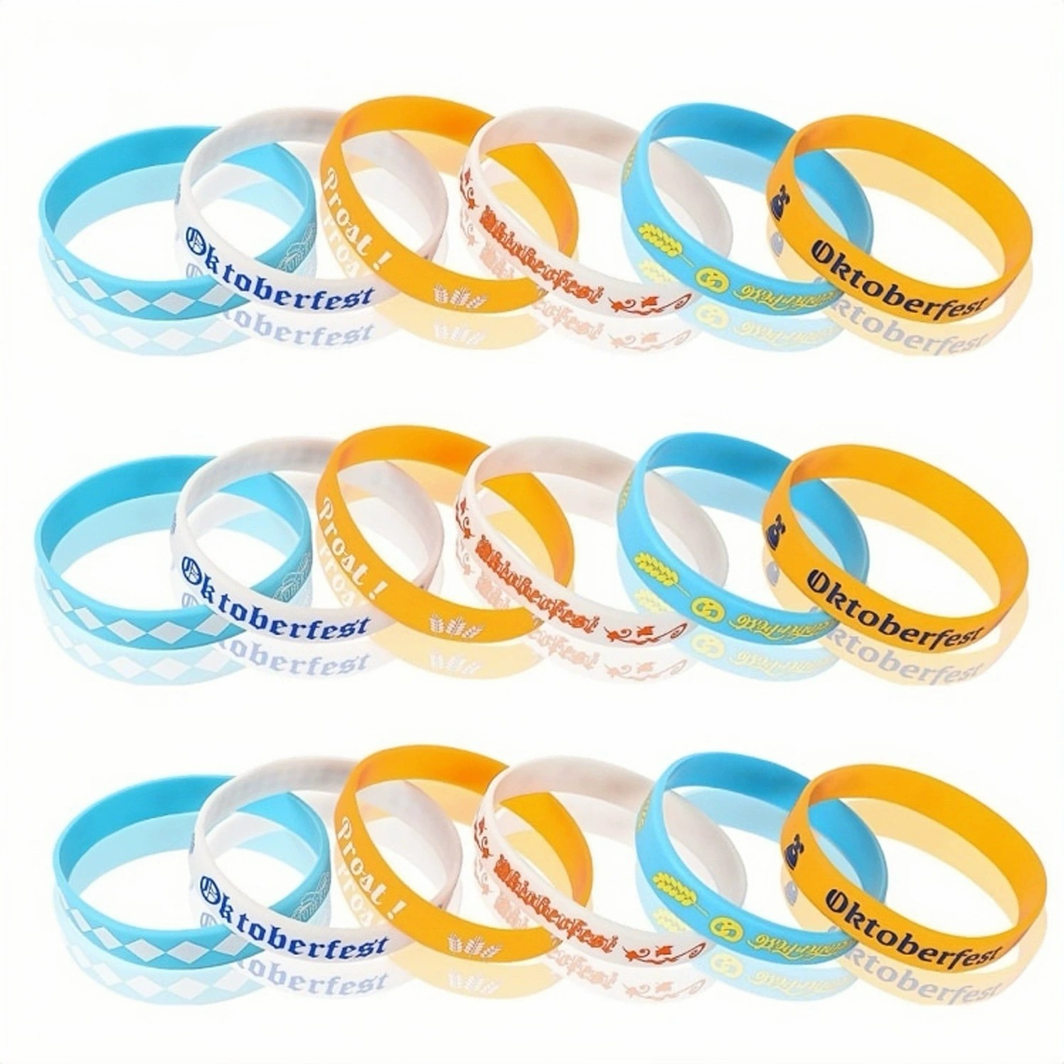 Oktoberfest Beer Silicone Wristband for Munich Event - Model: 885618351891 - 图片 2