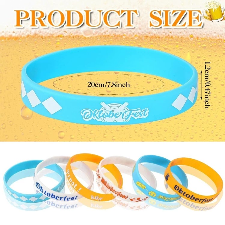 Oktoberfest Beer Silicone Wristband for Munich Event - Model: 885618351891 - 图片 4