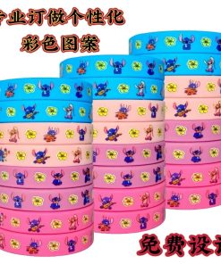 Personalized Cartoon Silicone Bracelet for Game Fans - Model: 860216612536