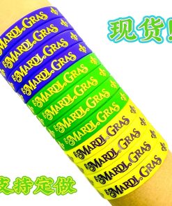 Mardi Gras Wristband for Carnival Parade in New Orleans - Model: 1001284481460