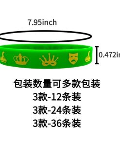 Alternative view of Mardi Gras Wristband for Carnival Parade in New Orleans - Model: 1001284481460