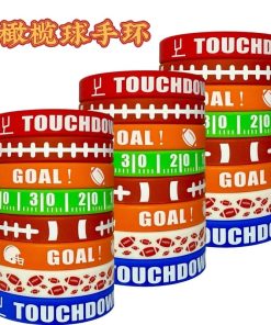 Silicone Wristband for Athletic Competition and Team Events - Model: 844325937381