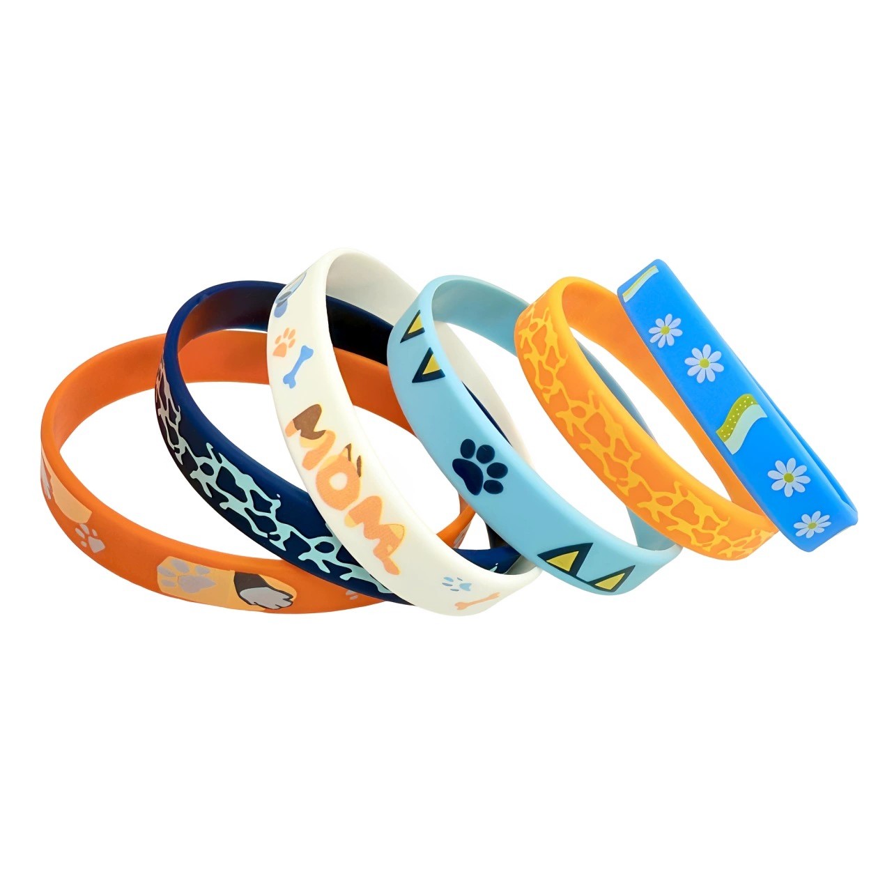 Puppy Theme Party Wristband for Children with Colorful Cartoon Pattern - Model: 1027591788662 - 图片 4