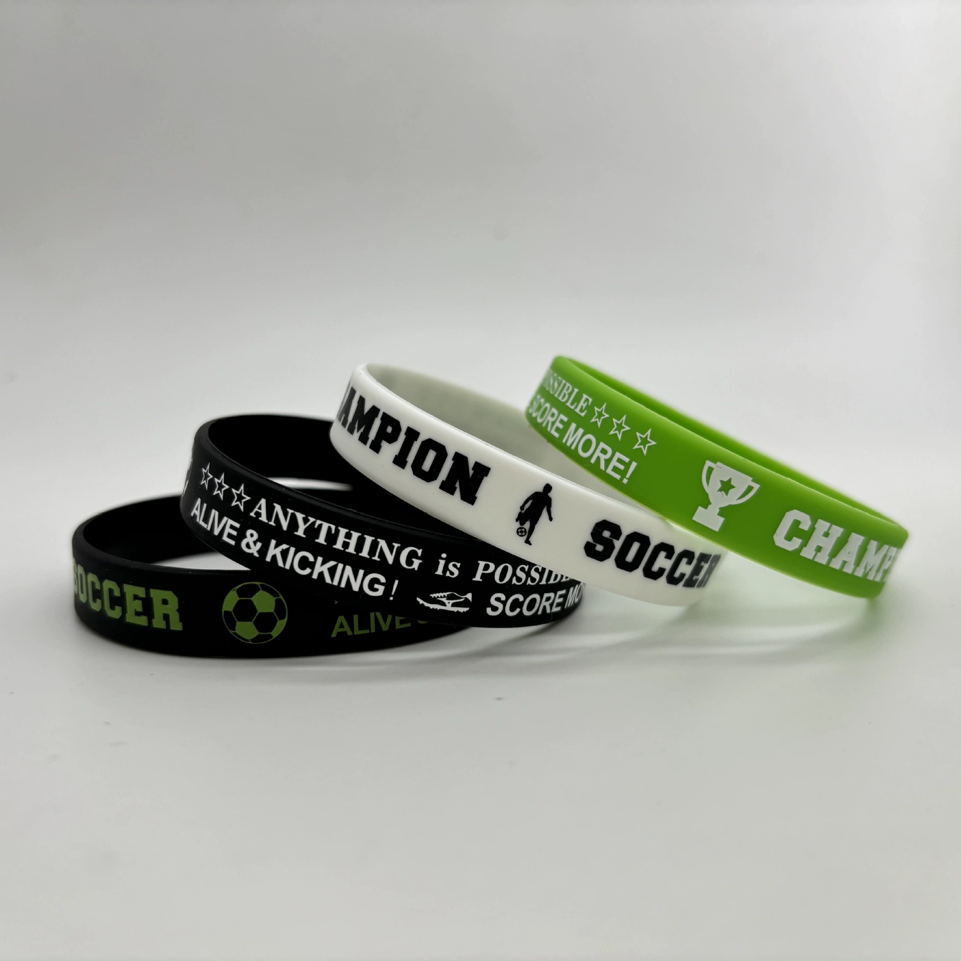 Football Rugby Baseball Rubber Wrist Strap for Game Day - Model: 1026248245732 - 图片 6