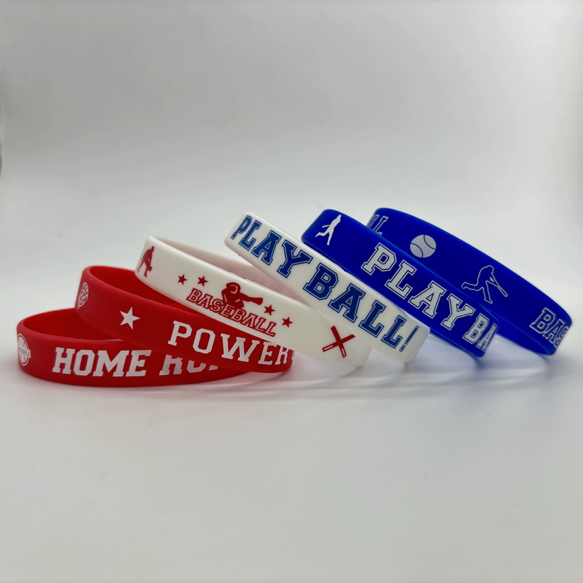 Football Rugby Baseball Rubber Wrist Strap for Game Day - Model: 1026248245732 - 图片 8