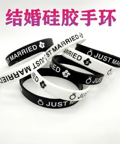 Alternative view of Commemorative Wristband for Wedding Ceremony - Model: 1024338391509