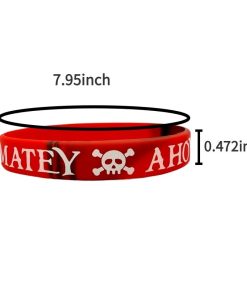 Alternative view of Pirate Skull Wristband for Deep Sea Exploration and Party - Model: 920307452808