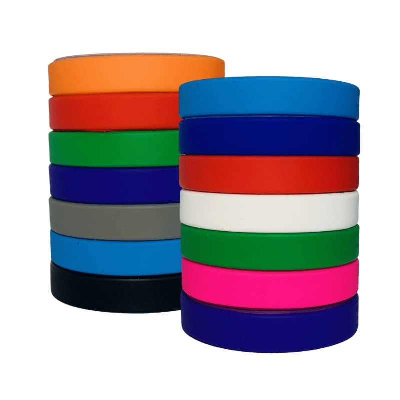 Plain Silicone Wristband for Student Groups with Custom Printed Patterns - Model: 842854758386 - 图片 5