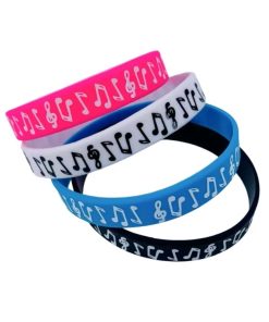 Alternative view of Music Lover Bracelet with Music Score Notes for Concerts - Model: 876431045585