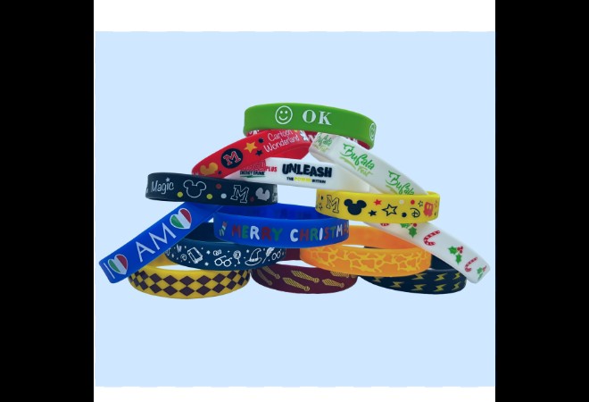 Sunflower Printed Silicone Wristband for Casual Wear - Model: 845265949989 - 图片 7
