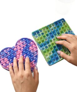 Heart Silicone Stress Relief Toy for Children Early Learning - Model: 1061569079719