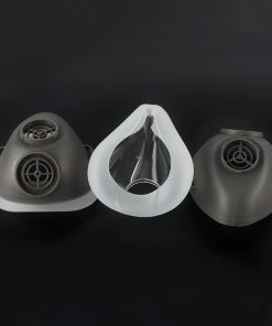 Alternative view of Isolation Breathing Mask with Custom Mold Opening - Model: 1072274044308