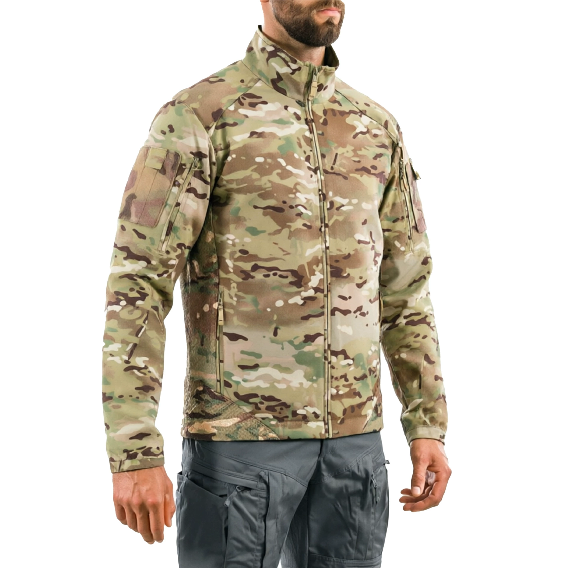 Tactical Jacket for Outdoor Training Spring Autumn Camouflage Coat - Model: 1069407777547 - 图片 5