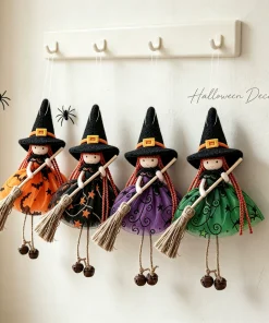 Alternative view of Halloween Party Decoration Hanging Witch Doll for Home - Model: 1056811069212