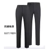 Black Straight-Leg Trousers for Office Formal Wear, Graduation Groomsmen Suit, Work - Model: 1040594761402