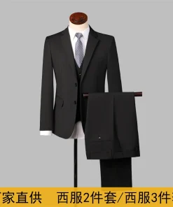 Alternative view of Men's Business Formal Suit Jacket for Winter Workplace Daily Wear - Model: 759896512633
