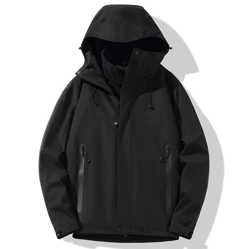 Unisex Workwear Jacket for Outdoor Autumn Winter with Removable Fleece Lining - Model: 983709208034 - 图片 8