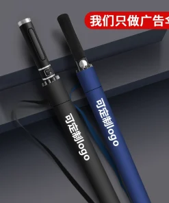 Custom Logo Advertising Umbrella for Business Gifts with Long Handle - Model: 670191803619