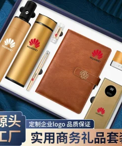 Alternative view of Corporate Gift Set for Conferences with Custom Logo Umbrella and Notebook - Model: 683832092929