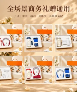 Alternative view of Corporate Gift Set with Coffee Cup, Power Bank, Umbrella for Clients - Model: 1067554799780