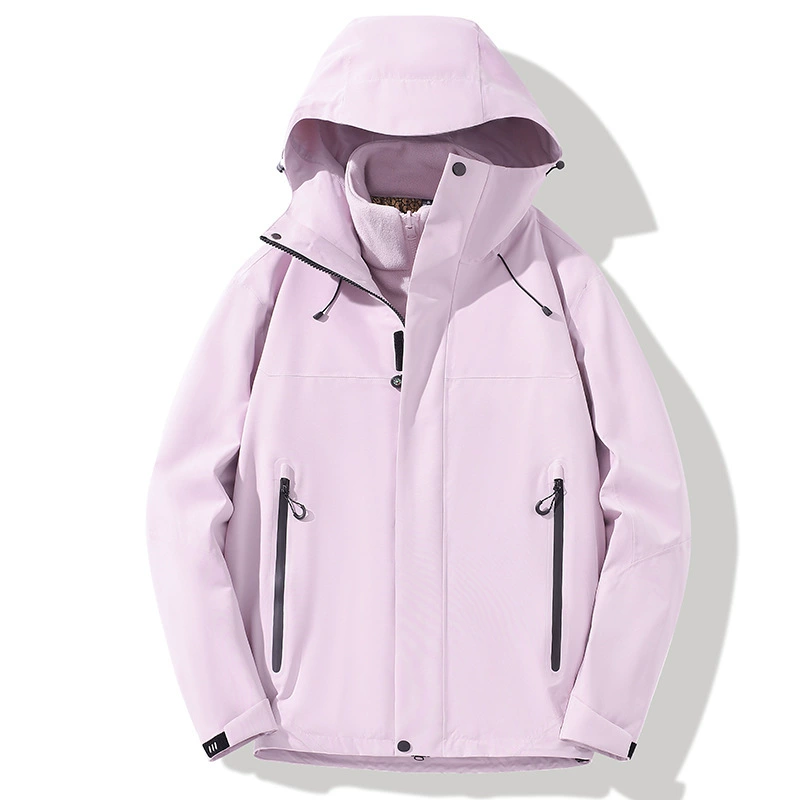 Unisex Workwear Jacket for Outdoor Autumn Winter with Removable Fleece Lining - Model: 983709208034 - 图片 10