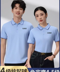 Alternative view of Custom Logo Polo Shirt for Team Uniforms with Turn-Down Collar - Model: 723777496533