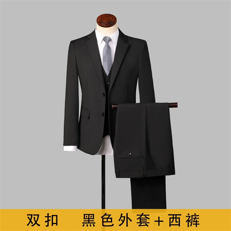 Men's Business Formal Suit Jacket for Winter Workplace Daily Wear - Model: 759896512633 - 图片 9