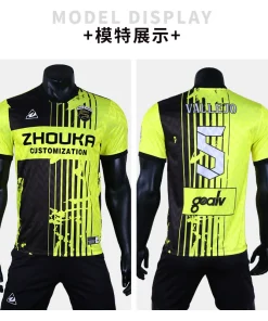 Alternative view of Men's Quick-Dry Soccer Jersey for Outdoor Training & Football - Model: 949458134269