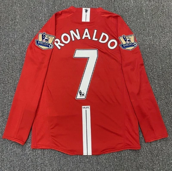 Retro Football Jersey for Match Day with Real Madrid Barcelona Man Utd - Model: 1002384722687 - 图片 4