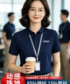 Custom Logo Work Uniform Polo Shirt for Corporate Events - Model: 1035724425730