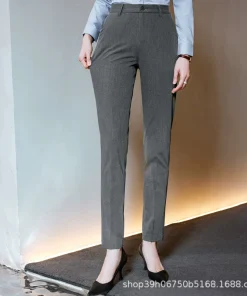 Office Work Trousers for Men with Anti-Static Drape – Model: 1039678766705 - custom logo apparel and promotional gifts by Ncgift
