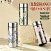 Titanium Travel Mug for Tea Steeping and Pocket Carry - Model: 1047275579522