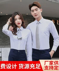 Men's Breathable Short Sleeve Shirt for Summer Commute - Model: 1038956215526