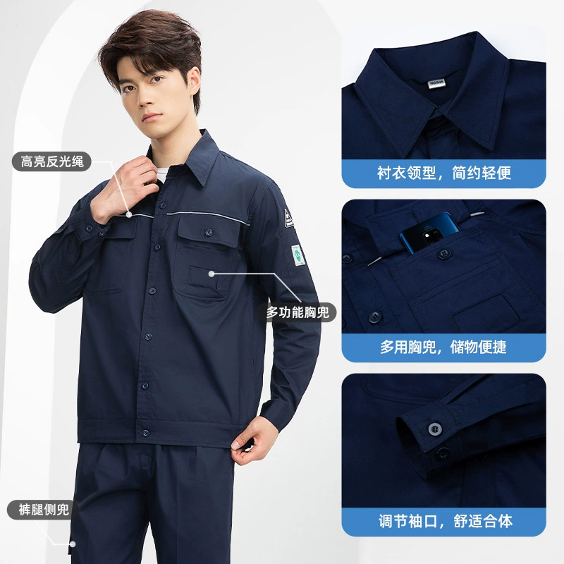 Summer Anti-Static Workwear for Factory Electronics Auto Repair - Model: 1071639383820 - 图片 3