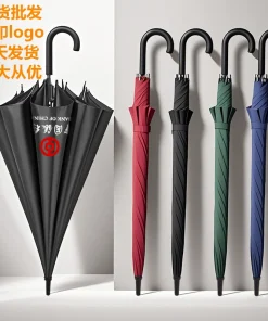 Golf Umbrella for Windproof Rain or Shine with Custom Logo - Model: 896905728949