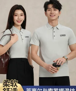 Custom Logo Workwear Polo Shirt for Employee Culture Cool Breathable - Model: 1053975448046