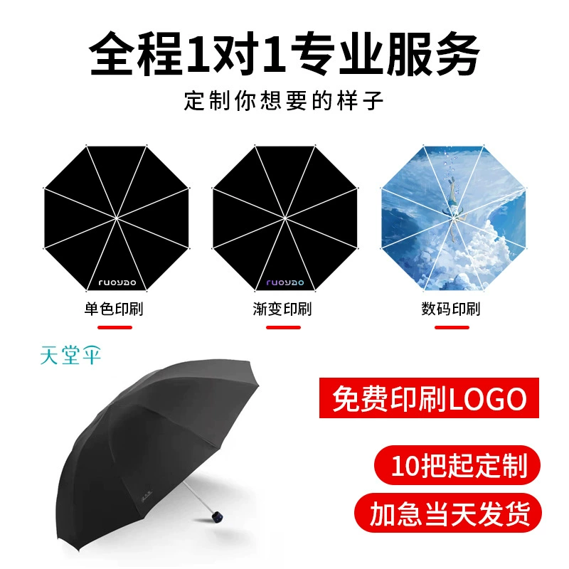 Paradise Umbrella for Resort Sun Protection with Logo Printing - Model: 710476471532 - 图片 4