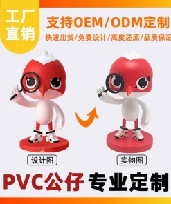 Alternative view of Custom Resin Figurine for Car Dashboard, Mascot Production Doll - Model: 731371819650