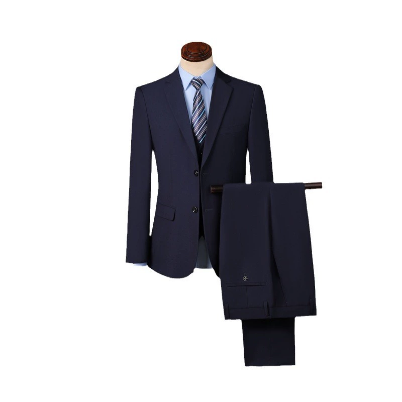 Men's Business Formal Suit Jacket for Winter Workplace Daily Wear - Model: 759896512633 - 图片 5