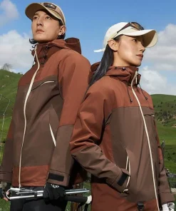 Alternative view of Men's 3-in-1 Mountaineering Jacket with Removable Hood for Hiking - Model: 983876648162