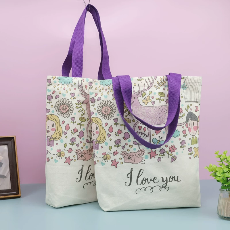 Promotional Canvas Tote for Advertising with Custom Logo and UV Printing - Model: 936477316531 - 图片 4