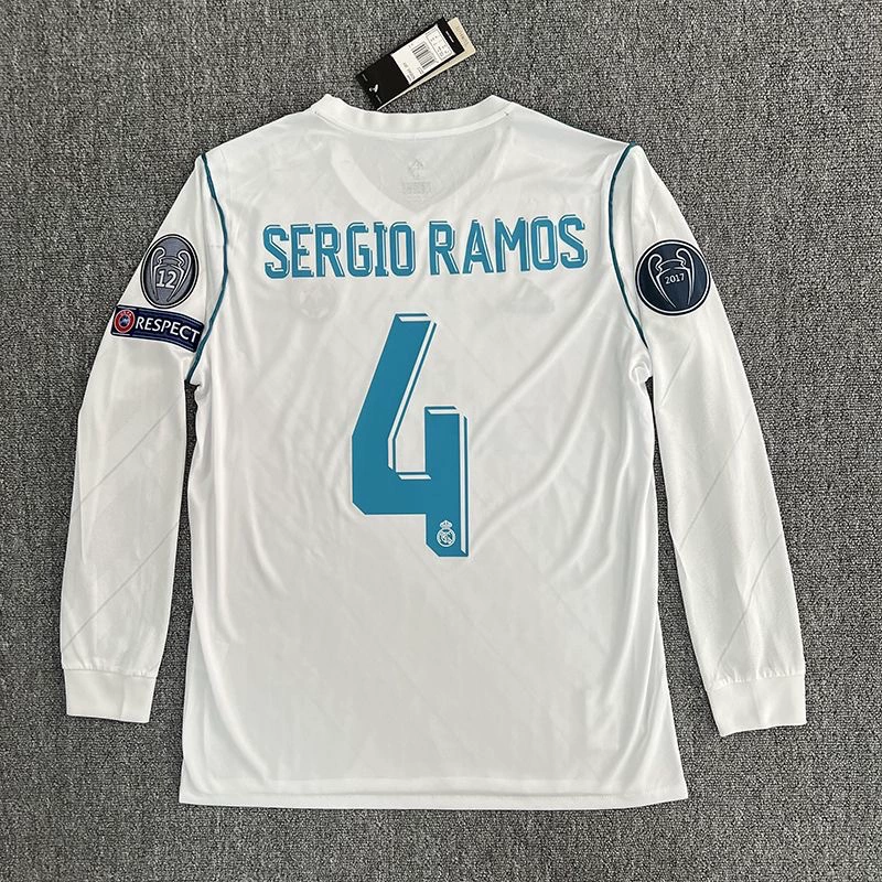 Retro Football Jersey for Match Day with Real Madrid Barcelona Man Utd - Model: 1002384722687 - 图片 8