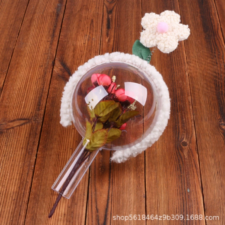 Transparent Plastic Ball with Handle for Christmas Tree Wedding Festival Decoration - Model: 658623921481 - 图片 4
