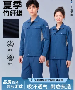 Summer Workwear for Auto Repair Factory Workshop - Model: 1057911102092
