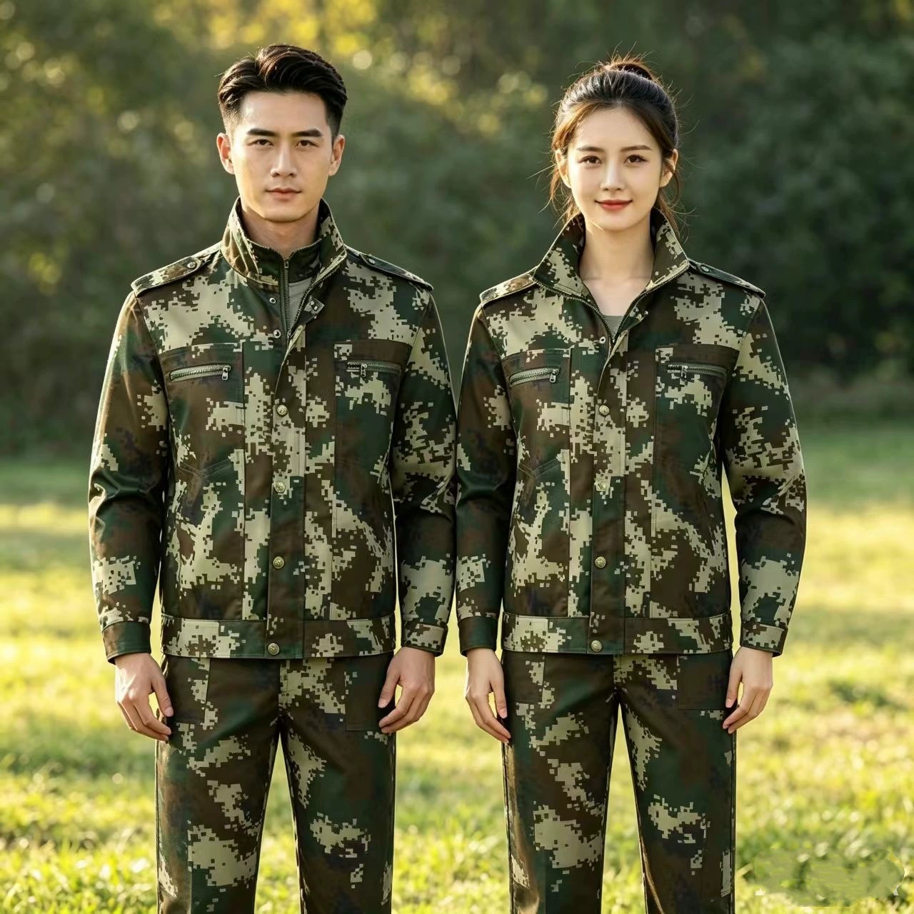 Military Training Camouflage Set for Student Sports - Model: 1065921543799 - 图片 2